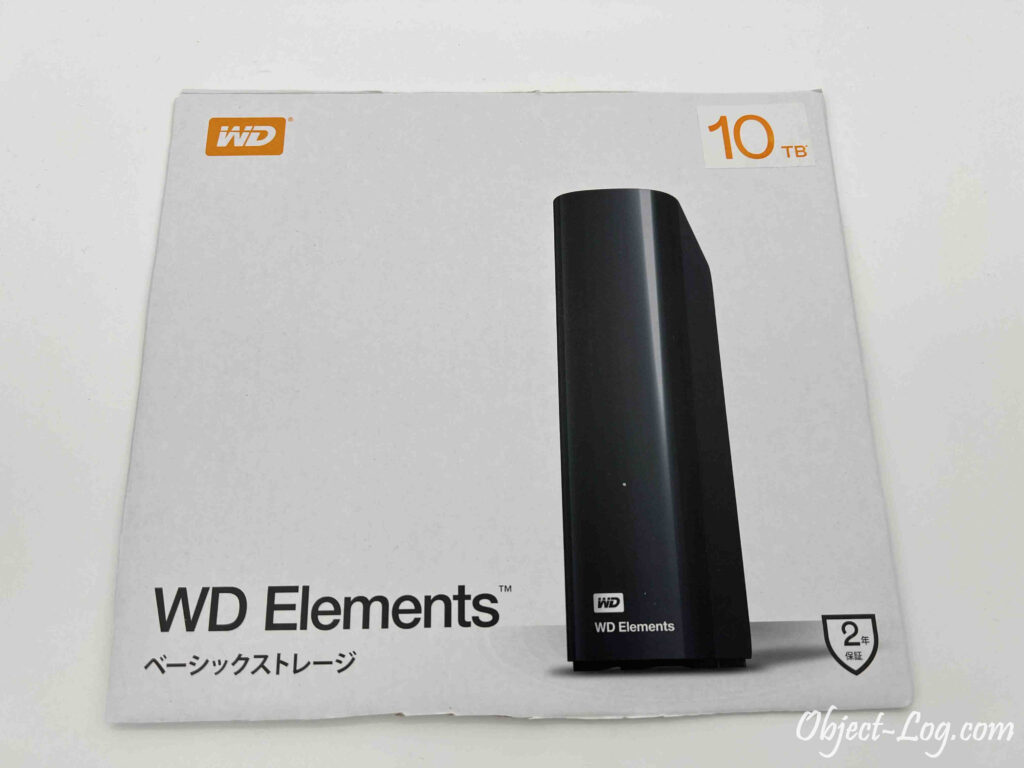 レビュー】Western Digitalのデスクトップ向け外付けHDD 10TB（WDBBKG0100HBK-JESN）の紹介 | オブジェログ